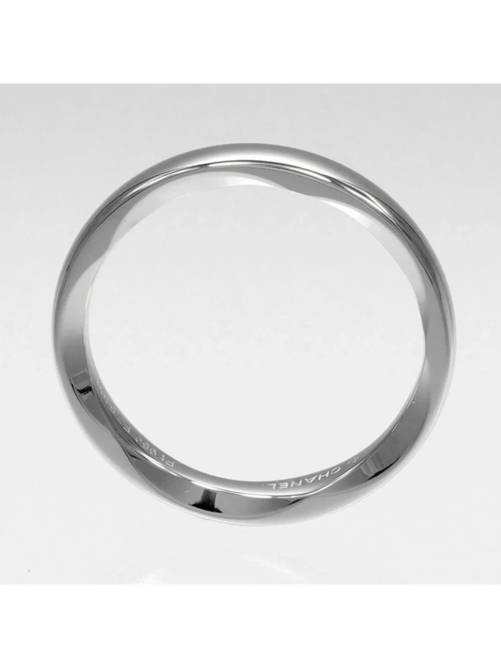 Chanel Camellia Marriage Platinum Ring